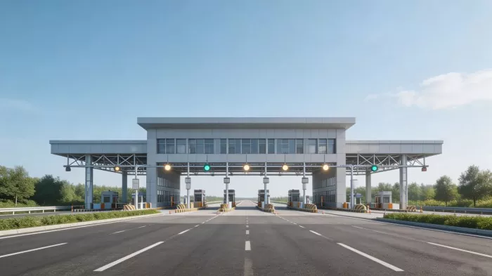 Hoe transformeert de constructie van een tolstation met stalen frame op de snelweg de moderne tolinfrastructuur?