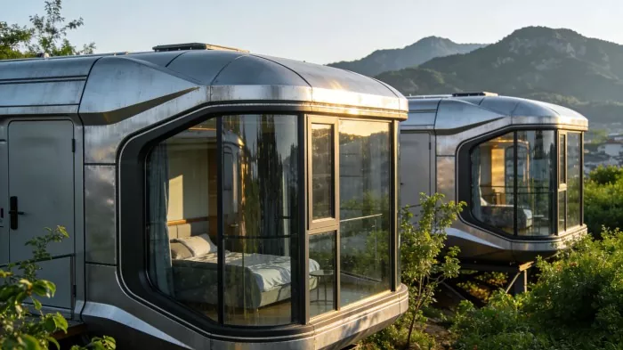 Waarom zijn geprefabriceerde Space Capsule Homes de beste keuze voor buitencampings?