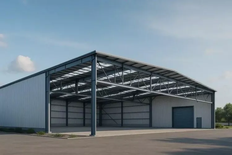Magazijnconstructie met stalen constructie met één en meerdere overspanningen: welke is meer geschikt voor uw project?