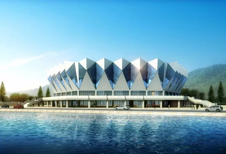 Ontworpen vormstaalconstructiestadion