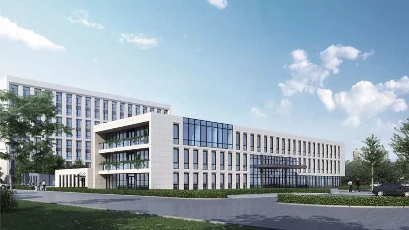 Modulair geassembleerde stalen ziekenhuisconstructie