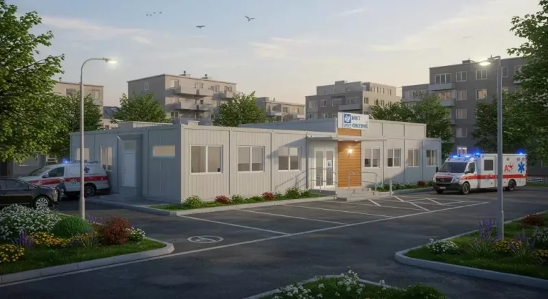 Modulaire geprefabriceerde stalen gezondheidszorgunits