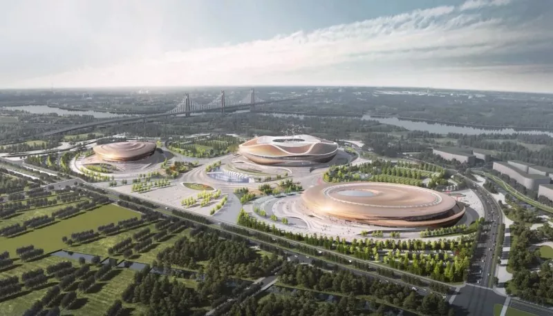 Prefab stalen sportstandaardconstructie