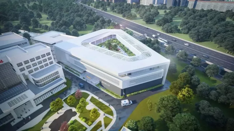 Geprefabriceerd stalen gebouw voor medisch centrum