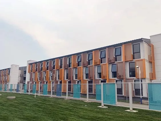 Geprefabriceerd mobiel modulair prefab containerhuis