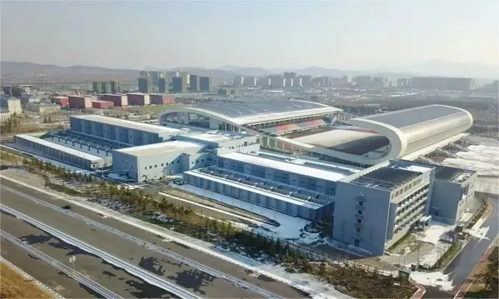 Geprefabriceerd speciaal gevormd sportstadion
