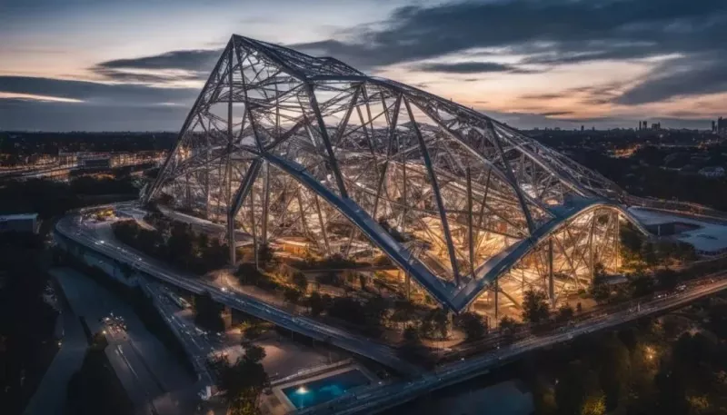 Space Truss-tentoonstellingshal