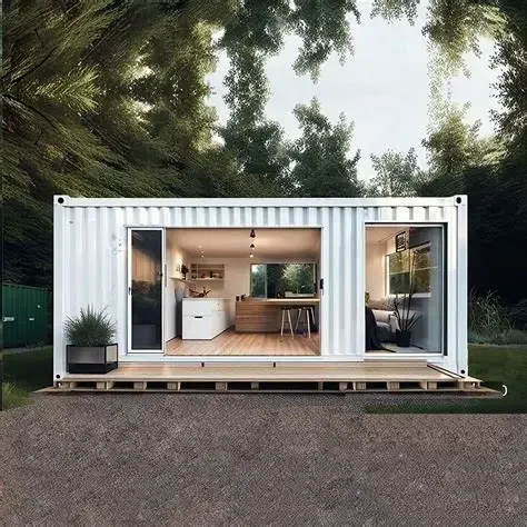 Standaard stalen containerhuisconstructie