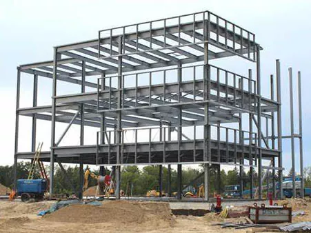 Stalen frame geassembleerde huizengebouwen
