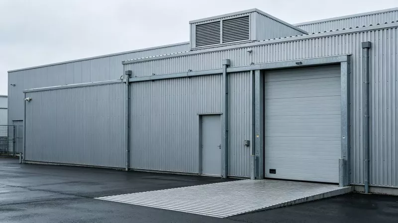 Stalen koelmagazijnconstructie