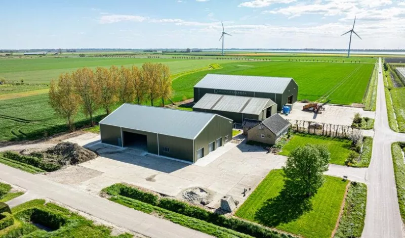 Staalconstructie Bouw van landbouwverwerkingsinstallaties