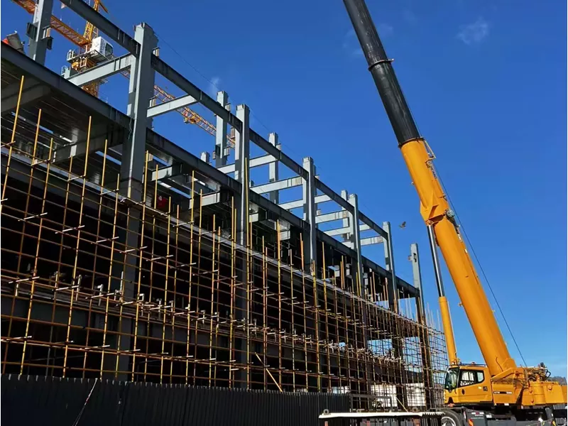 Staalconstructiegebouw voor ziekenhuis
