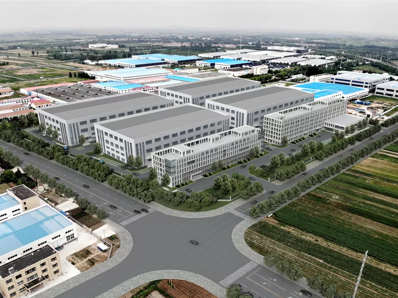Staalconstructie Industriepark Grootschalig geprefabriceerd gebouw