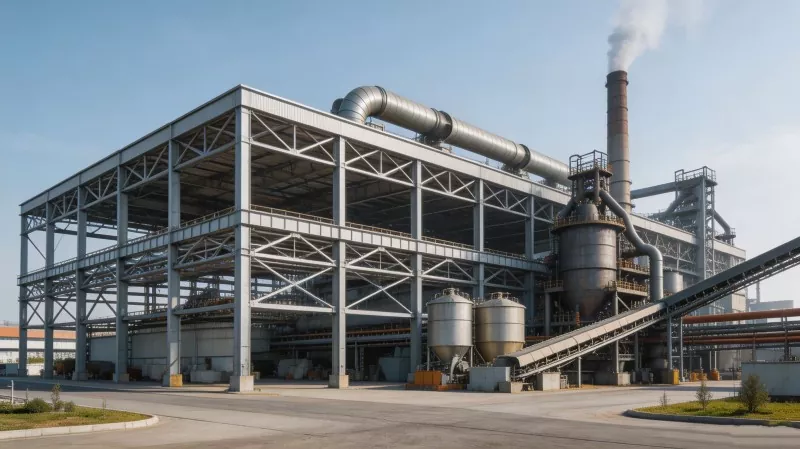 Staalconstructie Metallurgische fabrieksbouw