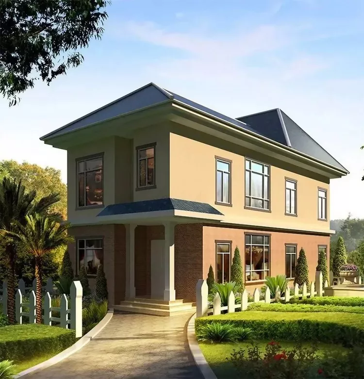 Resortvilla met staalconstructie