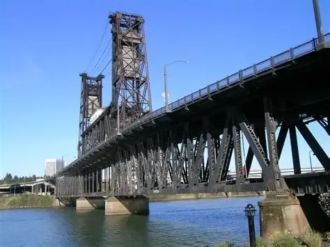 Stalen hangbrug