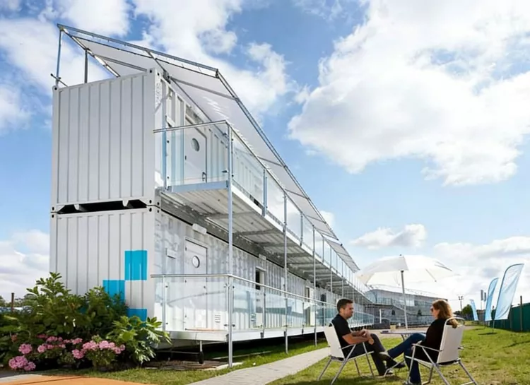 Tijdelijke containerwoningen